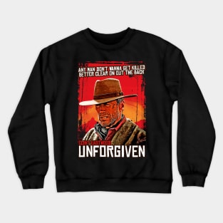 Clint Eastwood Unforgiven Design Crewneck Sweatshirt